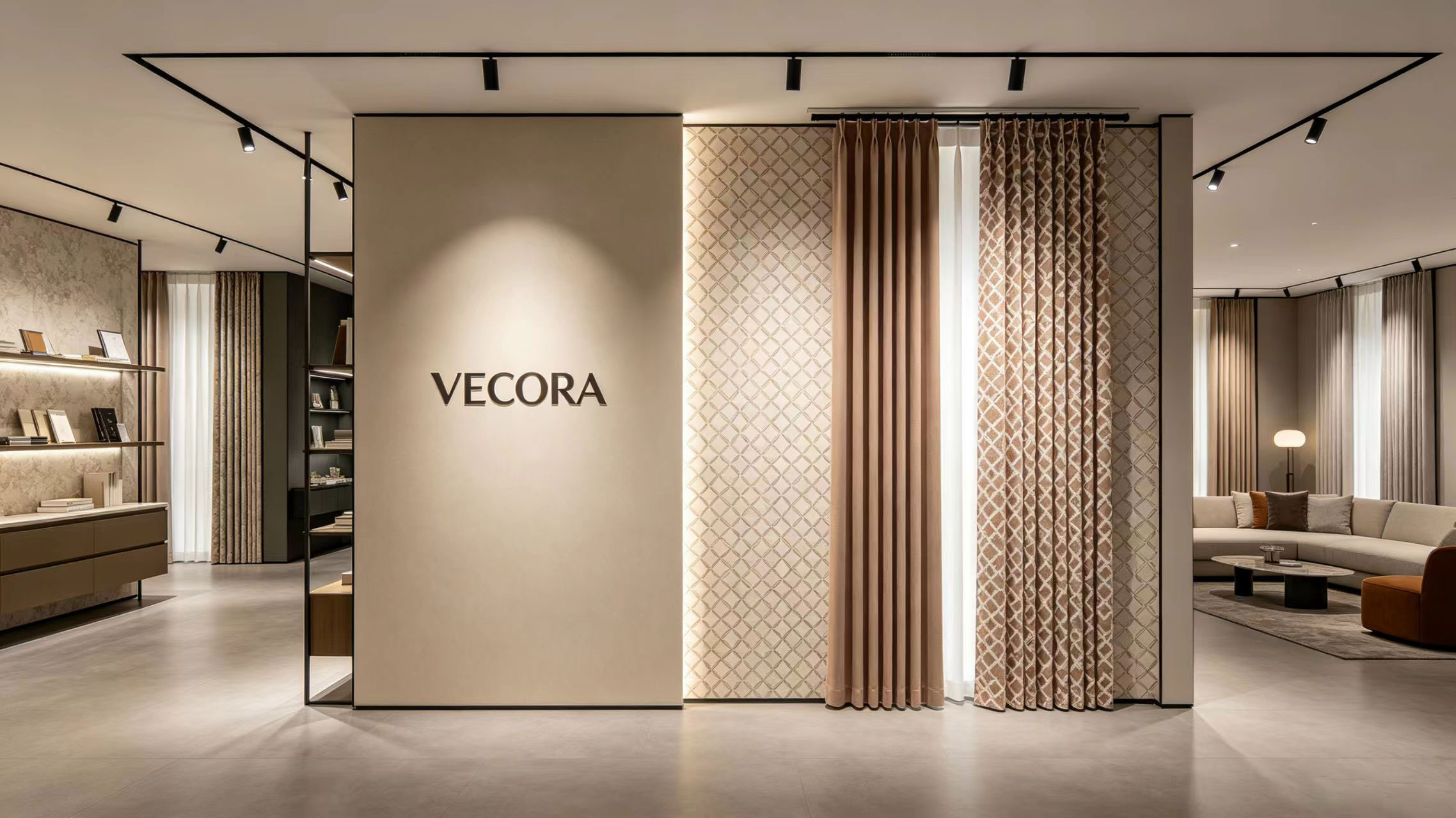 Vecora home ra mắt dòng sản phẩm tấm phủ tường và rèm cửa mới. 