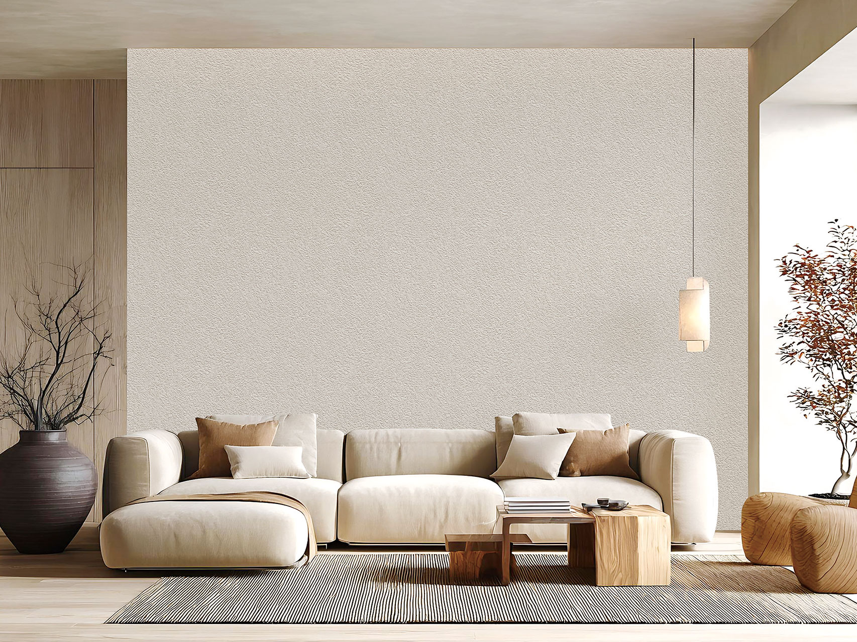 HQ89-06 Vải phủ tường kiểu nghệ thuật 